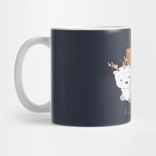 cute best friend cartoon animals Mug